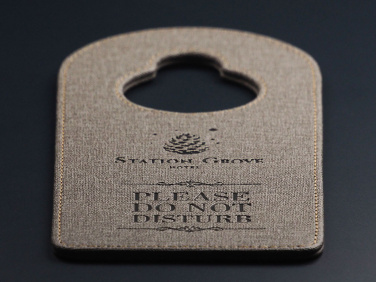 Logo trade corporate gifts image of: DND door sign 1111321
