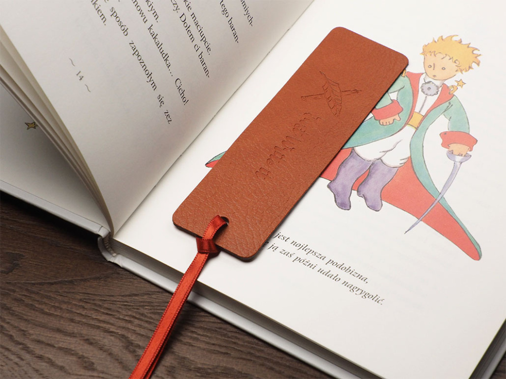 Logo trade business gift photo of: Bookmark 2036318