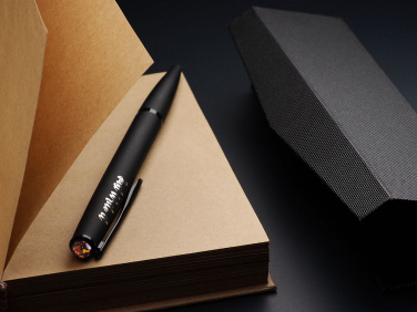 Logotrade promotional gifts photo of: Ball pen with AMBER stone 2070036