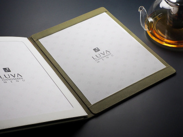 Logo trade advertising products image of: Menu cover Fine Dining Pro 2013324