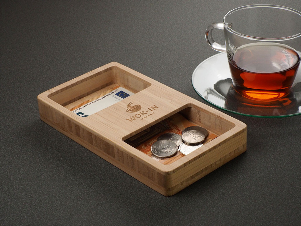 Logotrade promotional giveaway image of: Wooden payer 2080292