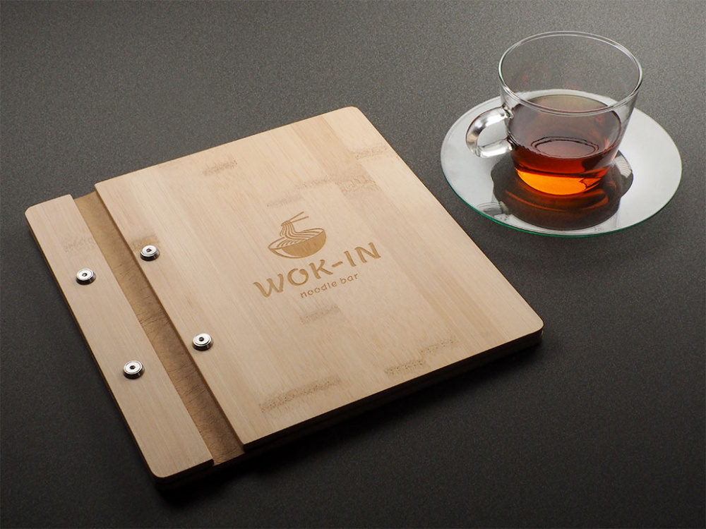 Logo trade promotional items picture of: Menu cover 1905292
