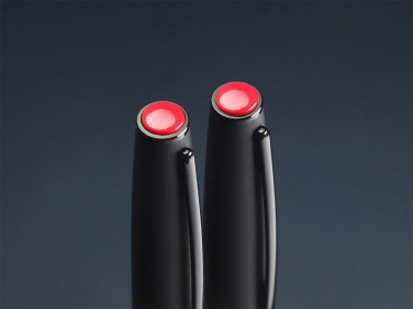 Logo trade promotional gift photo of: Coral stone Pen set 1285036
