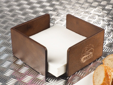Logo trade business gifts image of: Napkin box 1957121