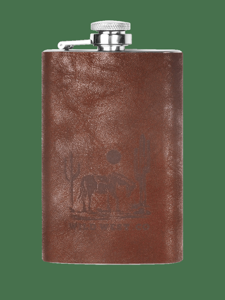 Logo trade corporate gifts image of: Hip flask 426325