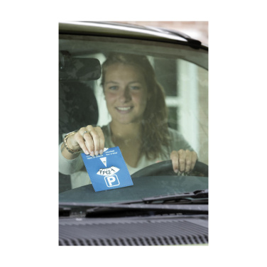 Logo trade promotional giveaways picture of: EuroNorm parking disk