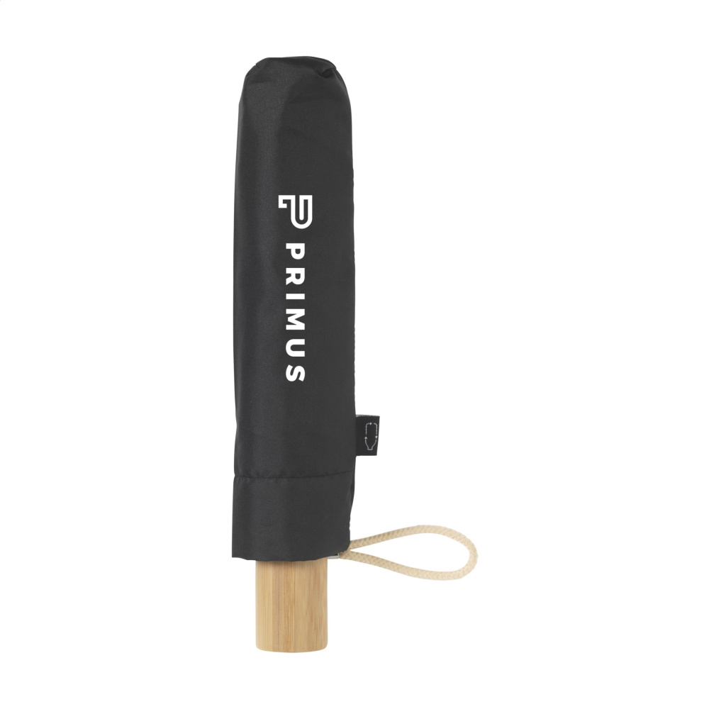 Logo trade promotional giveaway photo of: Mini Umbrella RCS RPET foldable umbrella 21 inch