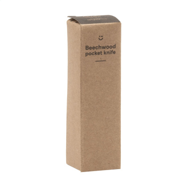 Logotrade promotional item image of: Beechwood Pocket knife