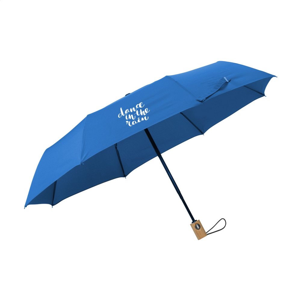 Logo trade promotional products picture of: Michigan foldable RCS RPET umbrella 21 inch