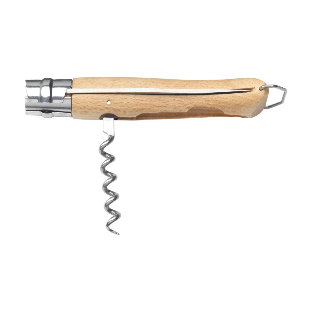 Logo trade promotional products image of: Opinel  No 10 Corkscrew Bottle Opener