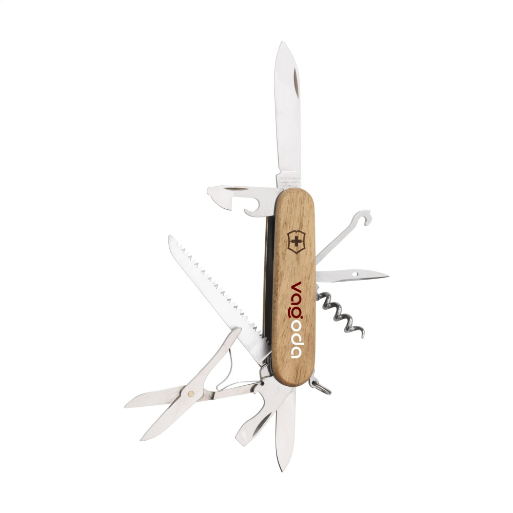 Logotrade promotional merchandise picture of: Victorinox Huntsman Wood pocket knife