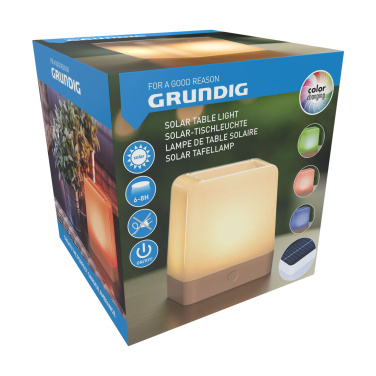 Logotrade promotional giveaways photo of: Grundig Lumo Solar Table Lamp