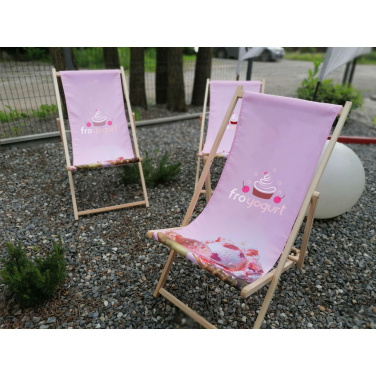 Logo trade promotional giveaways image of: Lazy Beach chair