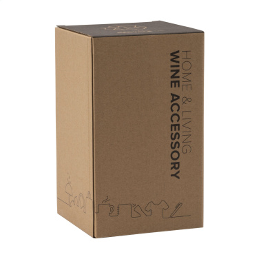 Logotrade corporate gift picture of: CoolSteel Black wine cooler