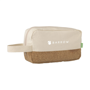 Logo trade promotional merchandise image of: CosCork Eco toiletry bag