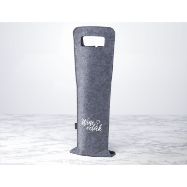 Logo trade promotional item photo of: Wine Bag-to-Give GRS RPET