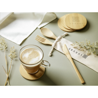 Logotrade corporate gift image of: Bambu Cutlery Set