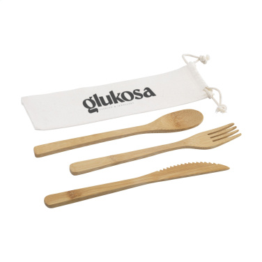Logotrade corporate gift picture of: Bambu Cutlery Set