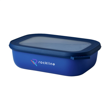 Logo trade corporate gifts image of: Mepal Cirqula multi use rectangular bowl 1 L lunchbox