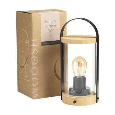Logo trade advertising products image of: Wooosh Batam Light rechargable lamp
