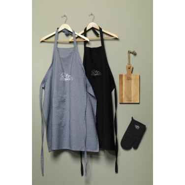 Logo trade promotional products image of: Wolkat Taza Recycled Textile Apron