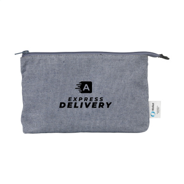 Logotrade advertising product image of: Wolkat Safi Recycled Textile Cosmetic Bag