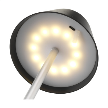 Logo trade promotional giveaways image of: Wooosh RCS Luzia Table Light