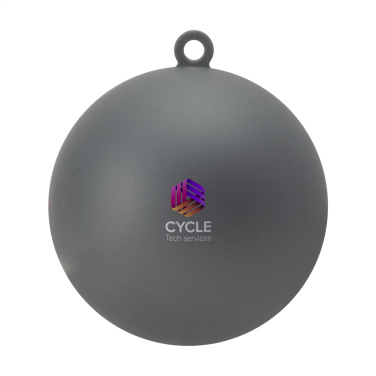 Logo trade promotional gift photo of: Christmas Bauble Ø 7 cm Recycled PP - Made in Europe