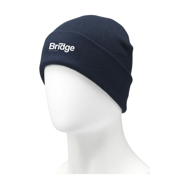 Logo trade corporate gifts image of: Tromso GRS RPET Beanie