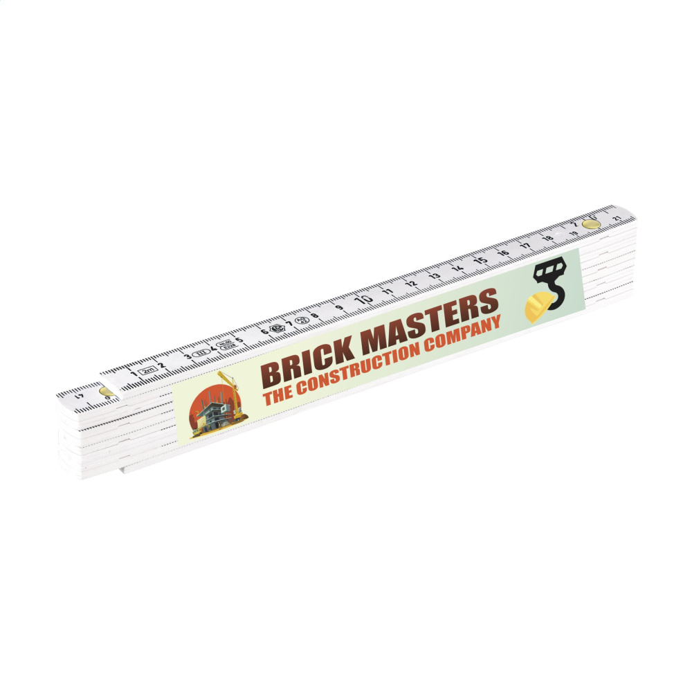Logotrade advertising product picture of: Metric folding ruler