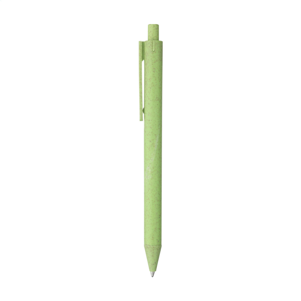 Logo trade promotional merchandise image of: Wheat-Cycled wheat straw pen