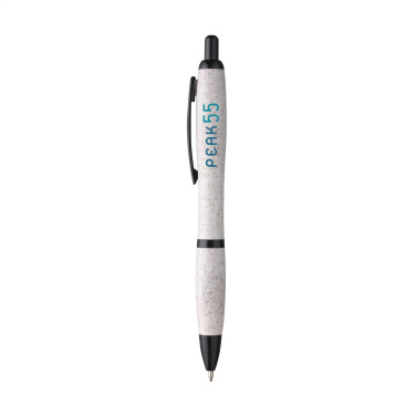 Logotrade promotional product image of: Athos Wheat-Cycled Pen wheat straw pen