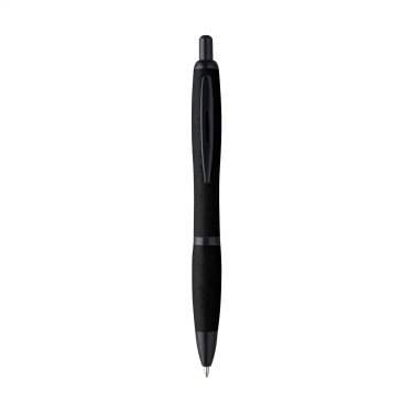 Logo trade promotional giveaways picture of: Athos Wheat-Cycled Pen wheat straw pen
