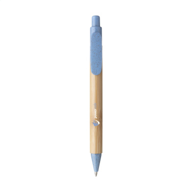 Logo trade advertising products picture of: Bamboo Wheat Pen wheat straw ballpoint pen