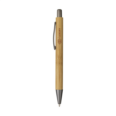 Logo trade promotional giveaway photo of: Sento Bamboo pen
