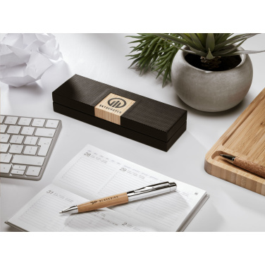 Logo trade advertising product photo of: Bamboo Pen Set pens