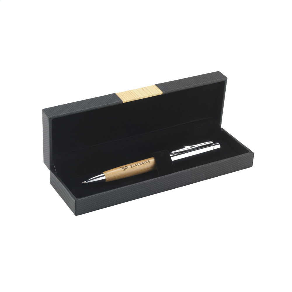 Logo trade corporate gifts picture of: Bamboo Pen Set pens
