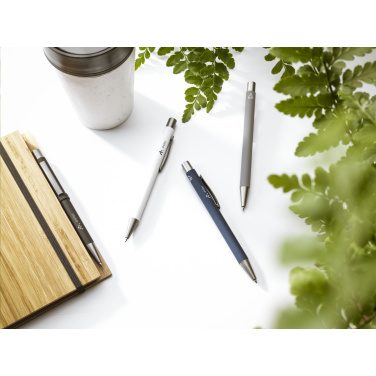 Logo trade corporate gifts picture of: Brady Soft Touch Recycled Alu pens