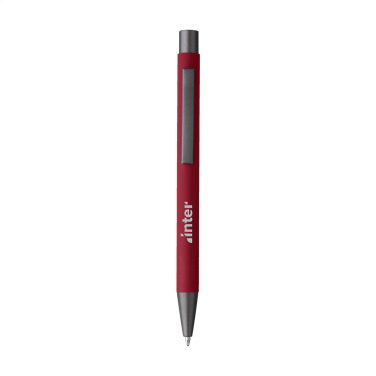 Logotrade business gift image of: Brady Soft Touch Recycled Alu pens
