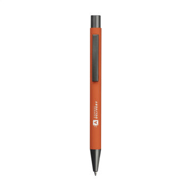 Logotrade promotional merchandise image of: Brady Soft Touch Recycled Alu pens
