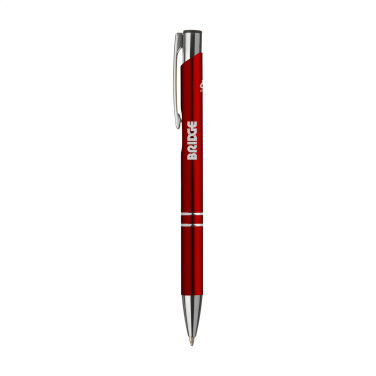 Logotrade promotional giveaway image of: Ebony Recycled Alu pens