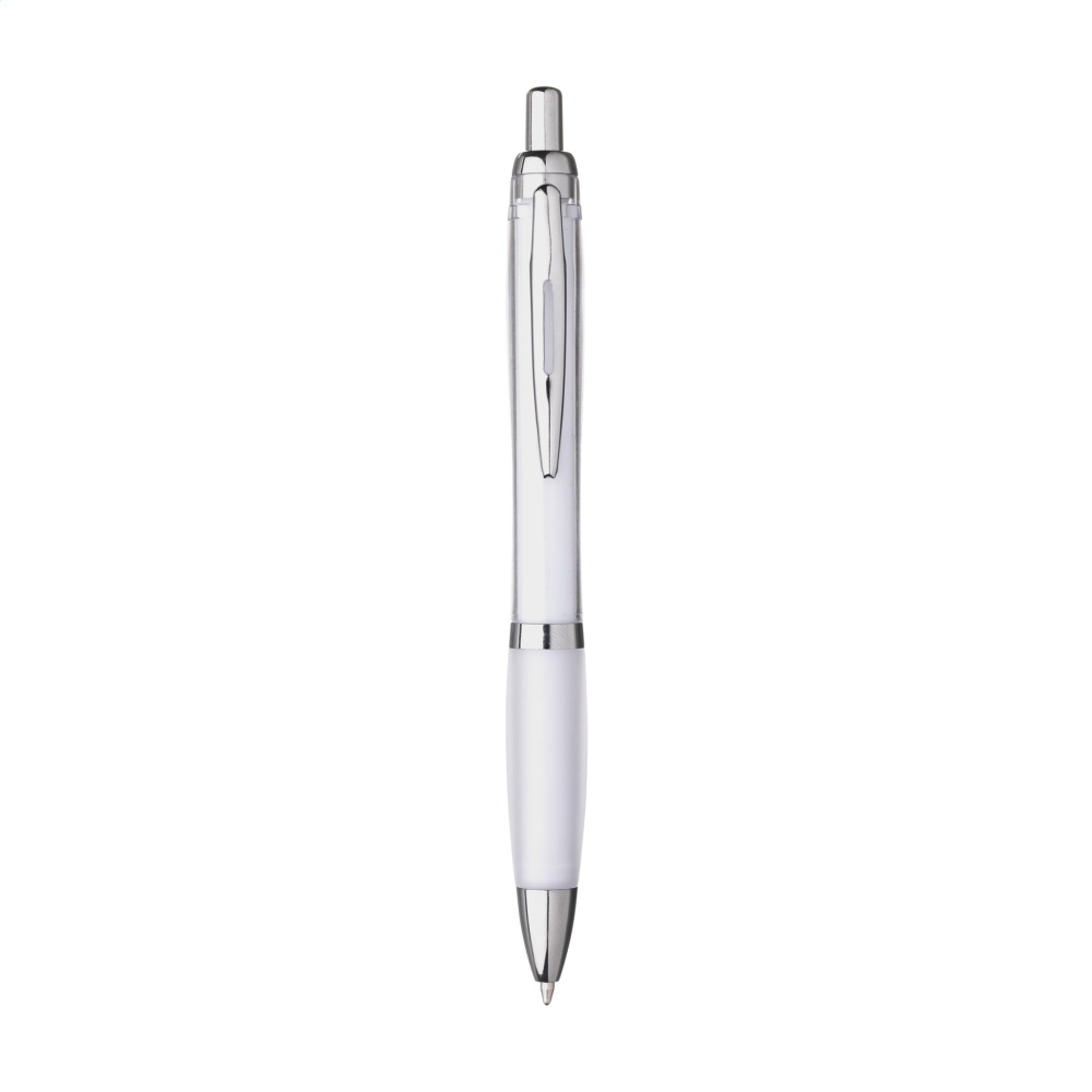Logotrade promotional giveaway picture of: Athos Solid GRS Recycled ABS pen
