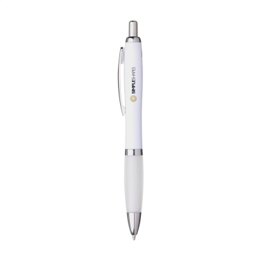 Logotrade advertising products photo of: Athos Trans GRS Recycled ABS pen