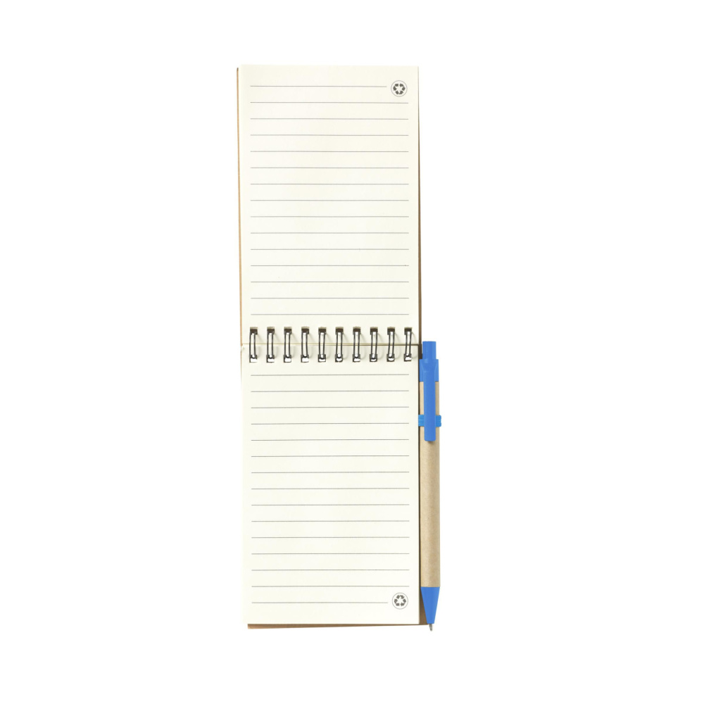 Logotrade promotional product image of: RecycleNote-M Paper notebook
