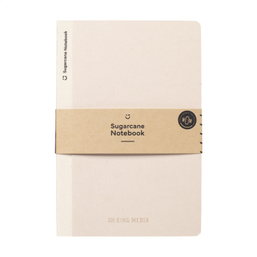 Logo trade promotional giveaway photo of: Sugarcane Paper Notebook A5