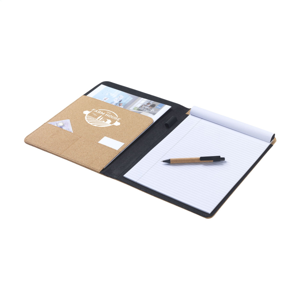 Logotrade promotional products photo of: Eco Conference Cork A4 document folder