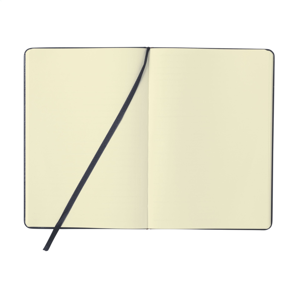 Logotrade promotional item image of: BudgetNote A5 Blanc Paper notebook