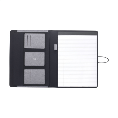 Logo trade promotional giveaways picture of: Quest Portfolio RCS RPET A4  document folder