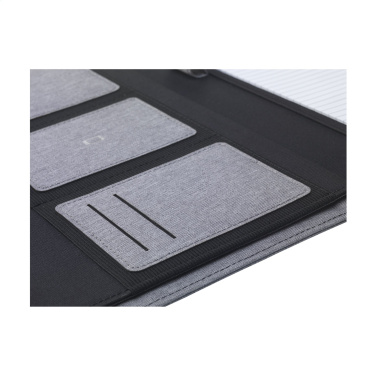 Logo trade promotional products image of: Quest Portfolio RCS RPET A4  document folder