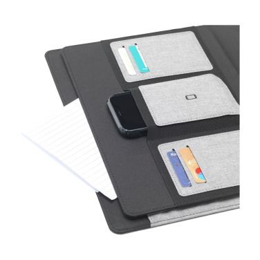 Logo trade promotional merchandise photo of: Quest Portfolio RCS RPET A4  document folder